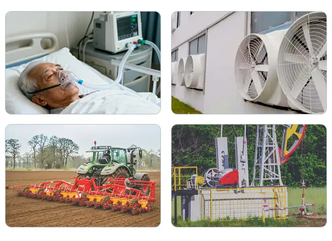 application of brushless motor dc 12v